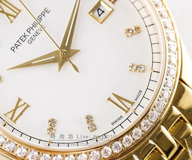 PATEK PHILIPPE手錶 2019百達翡麗最新款 百達翡麗情侶對表 三度防水功能  hds1024